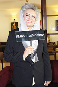 Masarrat Misbah’s MM Makeup range has had a successful launch in a short span.