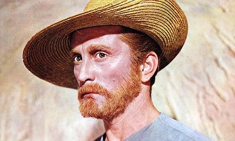 Kirk Douglas as Vincent Van Gogh in 'Lust for Life'.