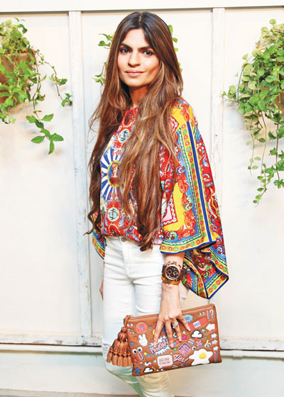 Shehla Chatoor  Brightens things up 