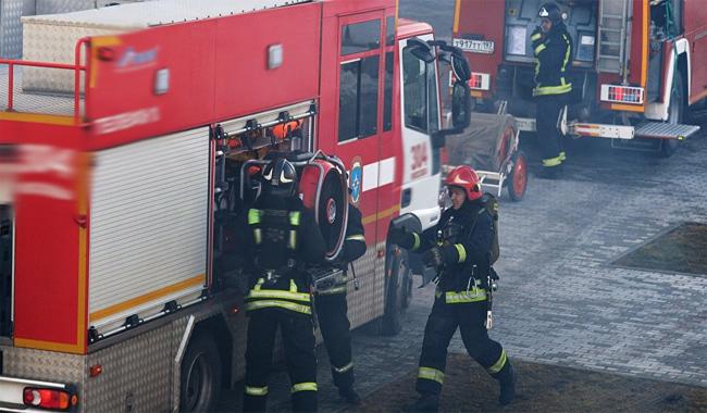 Eight firefighters die in fire in Russia