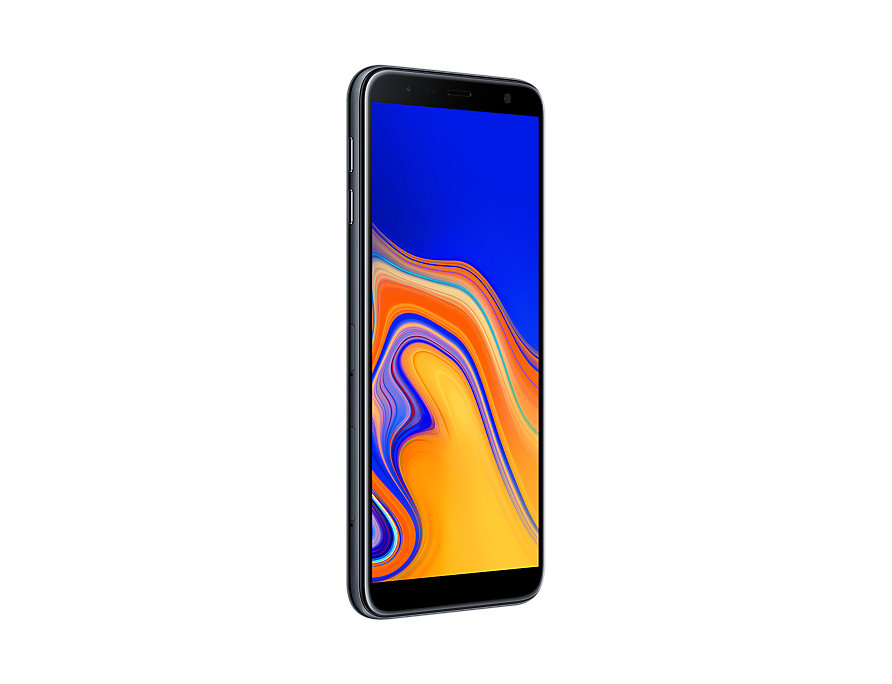 Samsung Galaxy J6 Plus perspective right Black