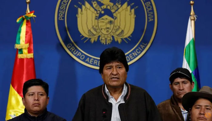 Bolivia's Morales Resigns After Losing Backing Of Security Forces