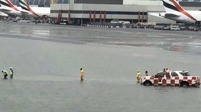 Heavy rains cause flooding at Dubai airport; flights cancelled and delayed