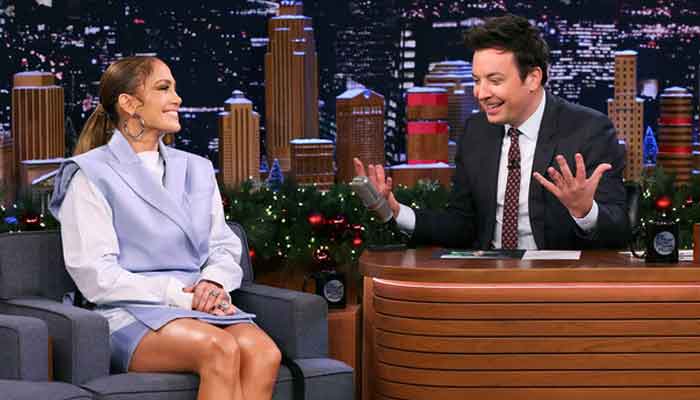 Jennifer Lopez sheds tears of joy on Jimmy Fallon Show