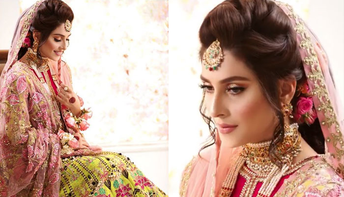 Ayeza Khan Looks Drop Dead Gorgeous In This Bridal Outfit See Pics 