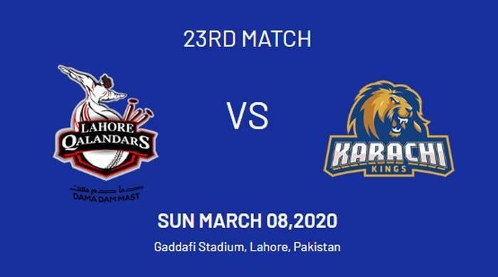 PSL 2020: Lahore Qalandars vs Karachi Kings Live Score ...