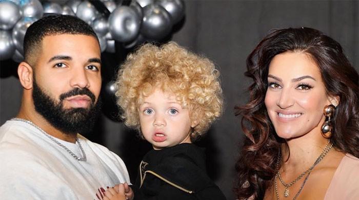 Drake shares photos of his son Adonis Graham for first time