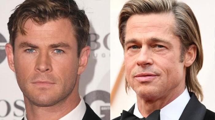 Chris Hemsworth Brasil Chris Hemsworth se encontra com Brad Pitt