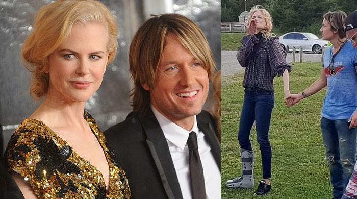 Keith Urban reveals wife Nicole Kidman broke her ankle