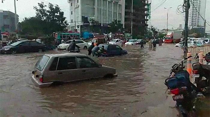 Heavy Rainfall Wreaks Havoc In Karachi 