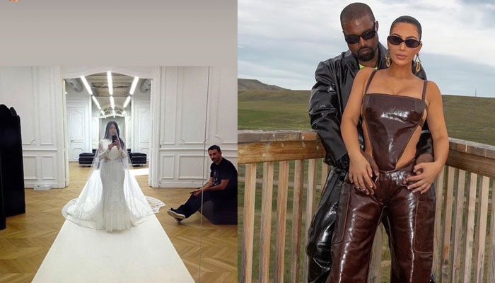 Kim Kardashian Shares Throwback Photos From Wedding To Kanye West Amid Marriage Turmoil