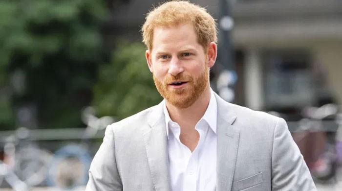 Prince Harry steals the show at the Ruby league with a hilarious birthday quiz