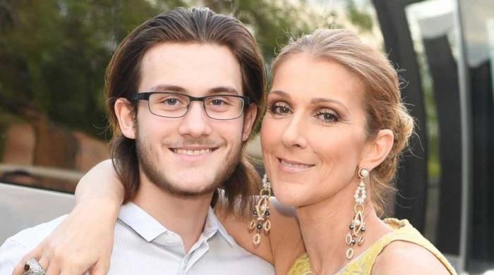 Celine Dion Showers Love On Son After Releasing Ep