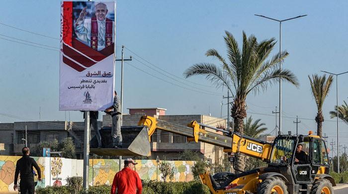 Iraq to get its first-ever papal visit with Pope Francis' arrival on Friday