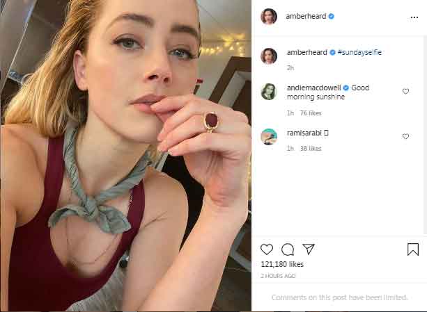 Aquaman actress Amber Heard reaches 4 million followers on Instagram