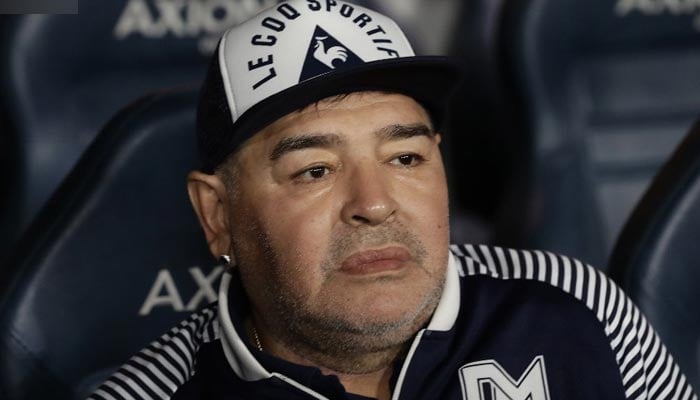 Football legend Diego Maradona. — AFP/File