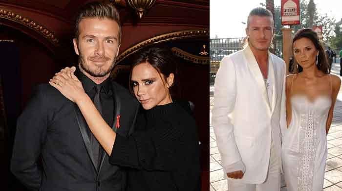 Victoria Beckham and David Beckham celebrate their 22nd wedding ...