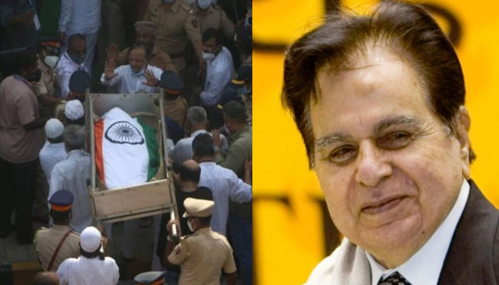 In photos: Dilip Kumar taken to Mumbai cemetery for final rest