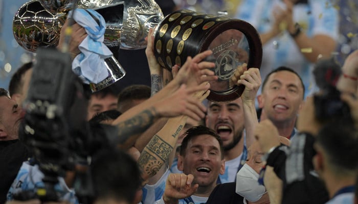 Lionel Messi Ends Trophy Drought As Argentina Beat Brazil To Win Copa ...