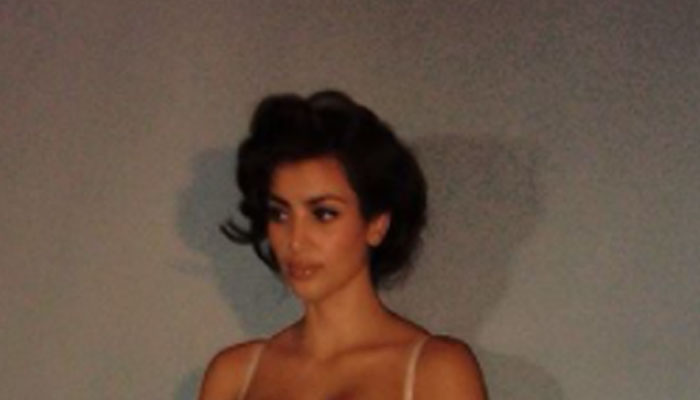 Kim Kardashian shares her never-before-seen snap from first photo shoot ever