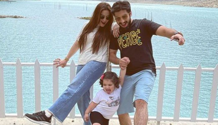 Muneeb Butt, Aiman Khan pen heartwarming notes for daughter Amal on 2nd birthday