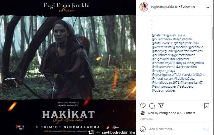 New Turkish film to feature Dirilis: Ertugrul actress