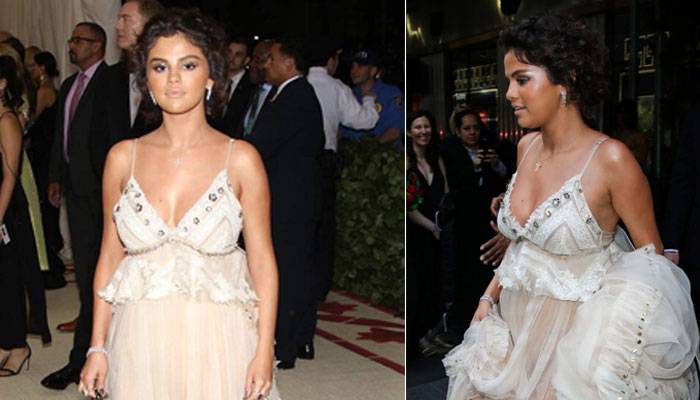 Selena Gomez opened up about her self-tanning mishap at the 2018 Met Gala in a new Vogue video