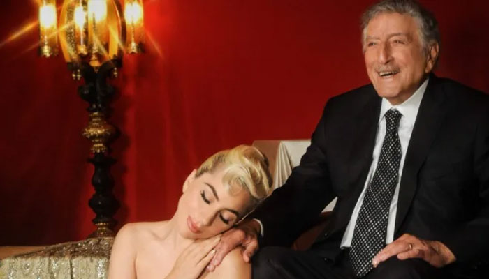 Tony Bennett draws portrait shot of Lady Gaga for ‘Love for Sale’ album cover