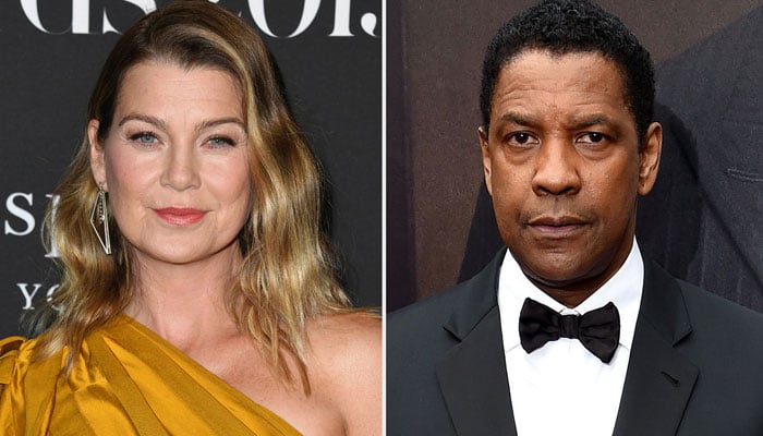 Ellen Pompeo said Denzel Washington had checked into Grey Sloan Memorial Hospital to helm an episode