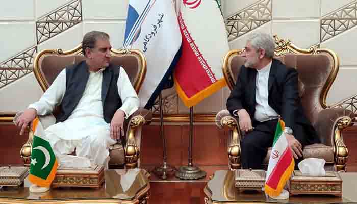Foreign Minister Shah Mahmood Qureshi arrives in Tehran to attend moot on Afghanistan.