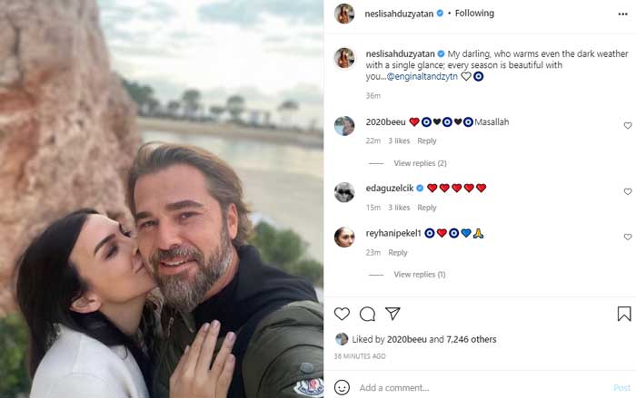 Engin Altan, wife Neslisah’s loved-up selfie wins the internet