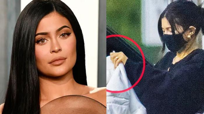 Spotted: Kylie Jenner displays mysterious ring on her wedding finger