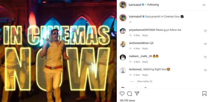 Katrina Kaif, Akshay Kumar starrer ‘Sooryavanshi’ is out now