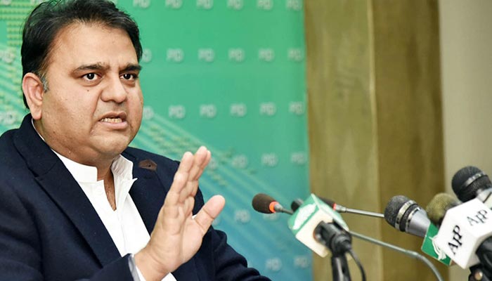 Federal Minister for Information and Broadcasting Fawad Chaudhry. — AFP/File