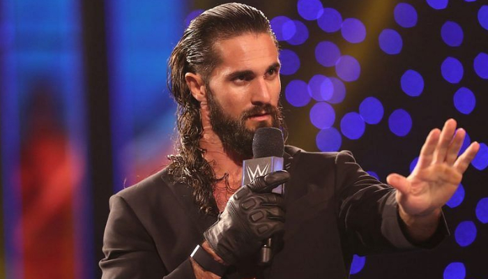 Seth Rollins was attacked by a man during a live show at the Barclays Center in Brooklyn on Monday