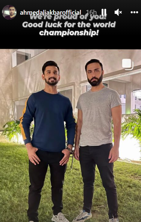 Olympian Talha Talib teases ‘surprise’ with Ahmed Ali Akbar