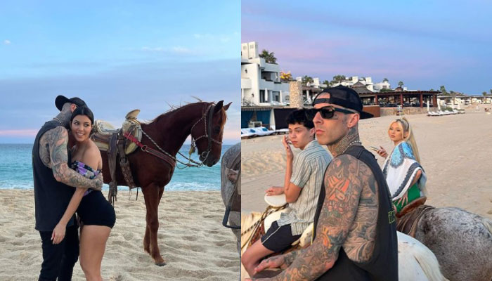 Take a look at Travis Barkers perfect day with beau Kourtney Kardashian in Mexico