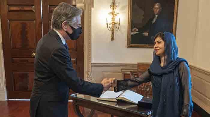 In meeting with Secretary Blinken, Malala Yousafzai calls for stronger US support of Afghan women