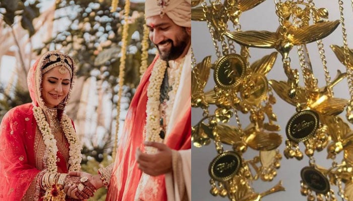 Katrina Kaifs kaleeras had customised holy messages from bride herself: See Photo