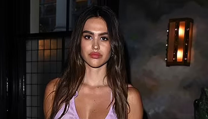 Amelia Hamlin appears with her older sisters boyfriend Eyal Booker at a star-studded event