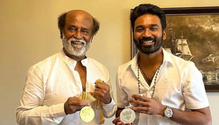 Happy birthday my thalaiva: Dhanush wishes Rajinikanth on 71st birthday