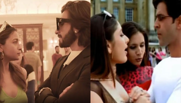 Alia Bhatt channels Kareena Kapoor to recreate ‘K3G’ scene with Ranveer Singh