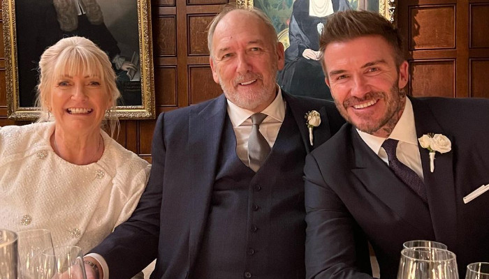 David Beckham S Father Gets Married Star Shares Heartwarming Photos