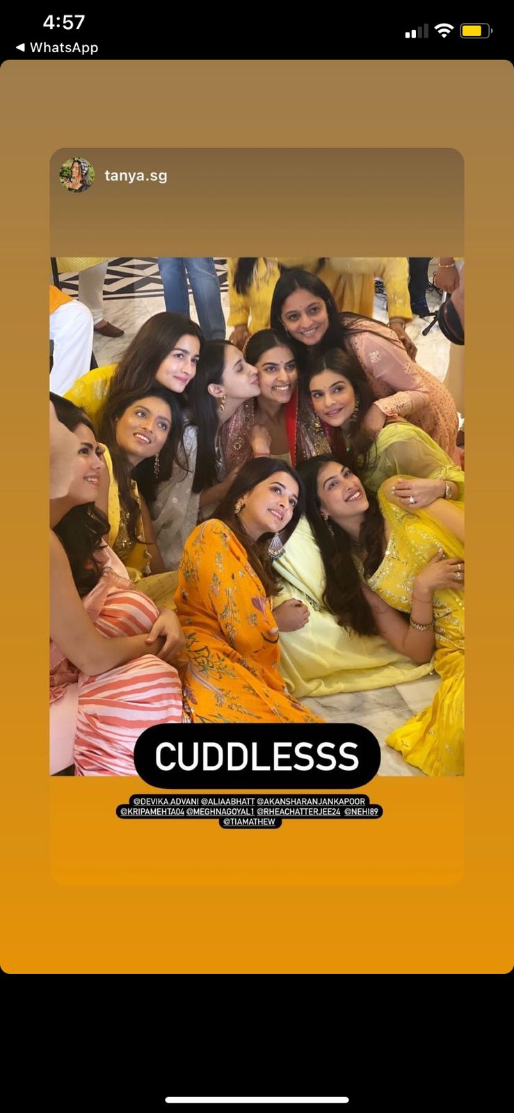 Alia Bhatt sets major bridesmaid goals at BFF’s Haldi event