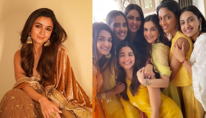 Alia Bhatt sets major bridesmaid goals at BFF’s Haldi event