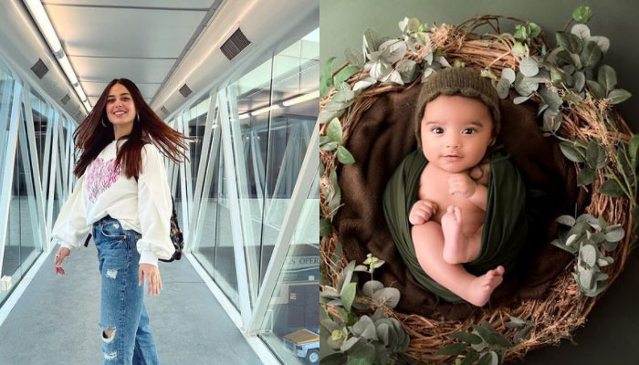 Iqra Aziz introduces fans to 5-month-old son Kabir: Its time