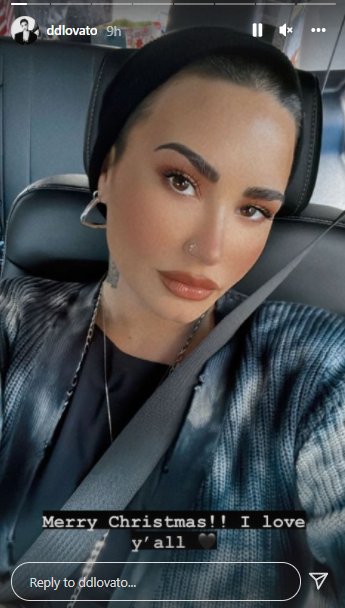 Demi Lovato wows fans with a bold buzz haircut ahead of Christmas