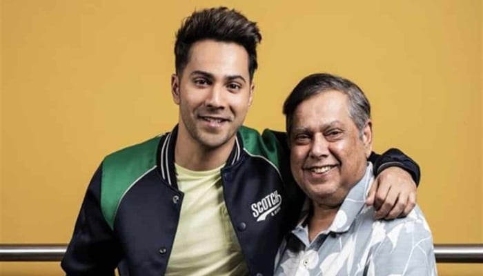 Varun Dhawan seeks blessings from father David Dhawan as he begins New Year