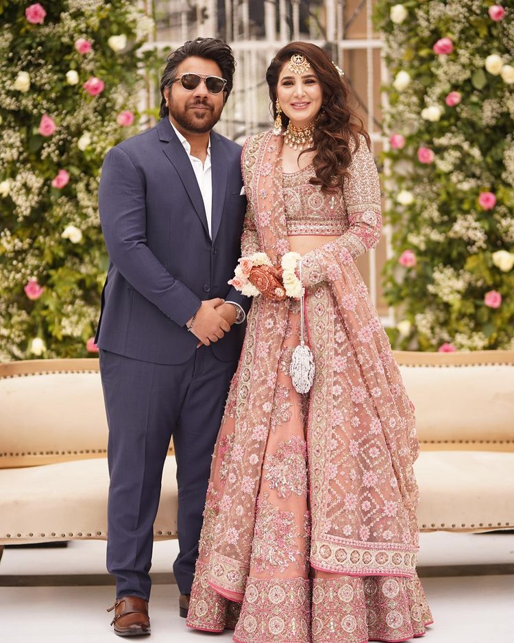 Areeba Habib’s wedding festivities come to a close with elegant reception