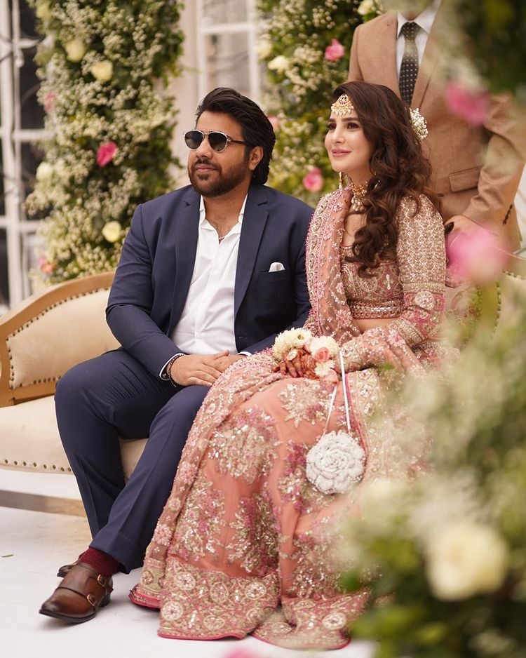 Areeba Habib’s wedding festivities come to a close with elegant reception